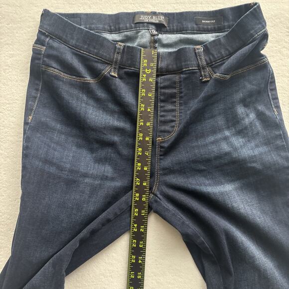Judy Blue Womens 13 / 31 Skinny Fit Pull On Elastic Waist Jeans JB8846 - Picture 9 of 13